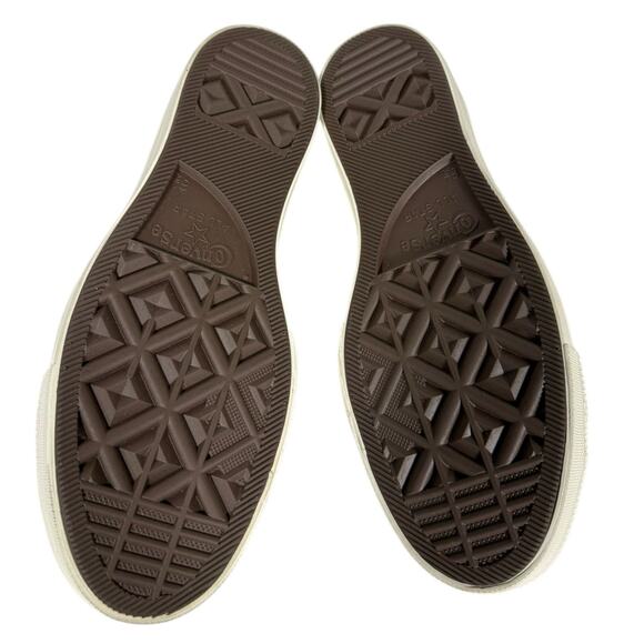 NIB Converse CTAS Lift Hi Vintage White Leather Ruffle High Top Platform Size8.5 - Picture 7 of 7